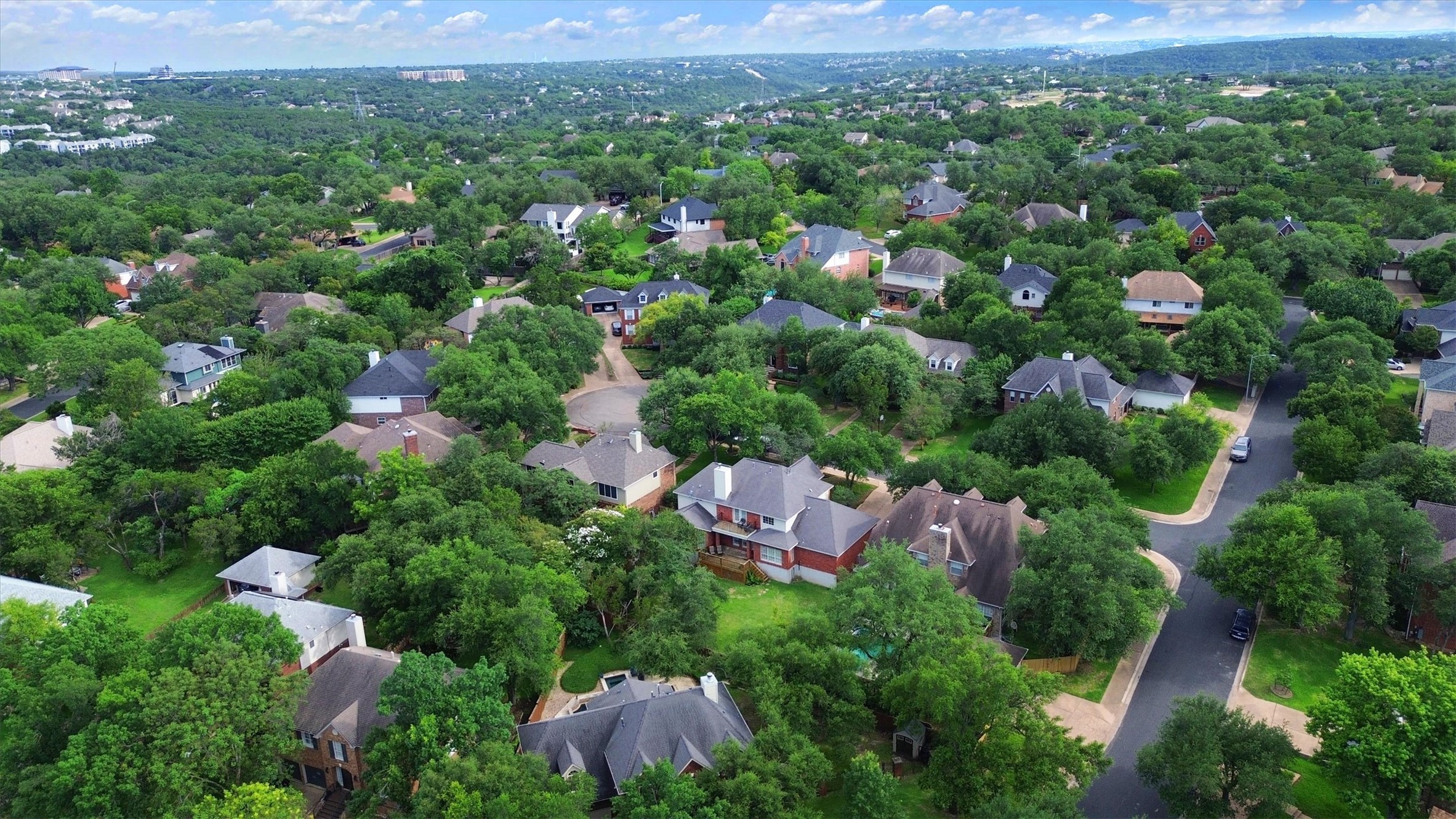6008 Tributary Ridge Court Austin, TX 78759 - Photo 33 of 36 Mature tree-lined neighborhood
