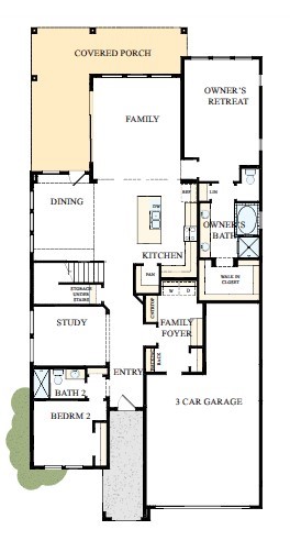 18618 Rumba Court Conroe, TX 77302 - Photo 49 of 50 The success of a floor plan is the way you can move through it…You’ll be amazed at how well this home lives…We call it traffic patterns.