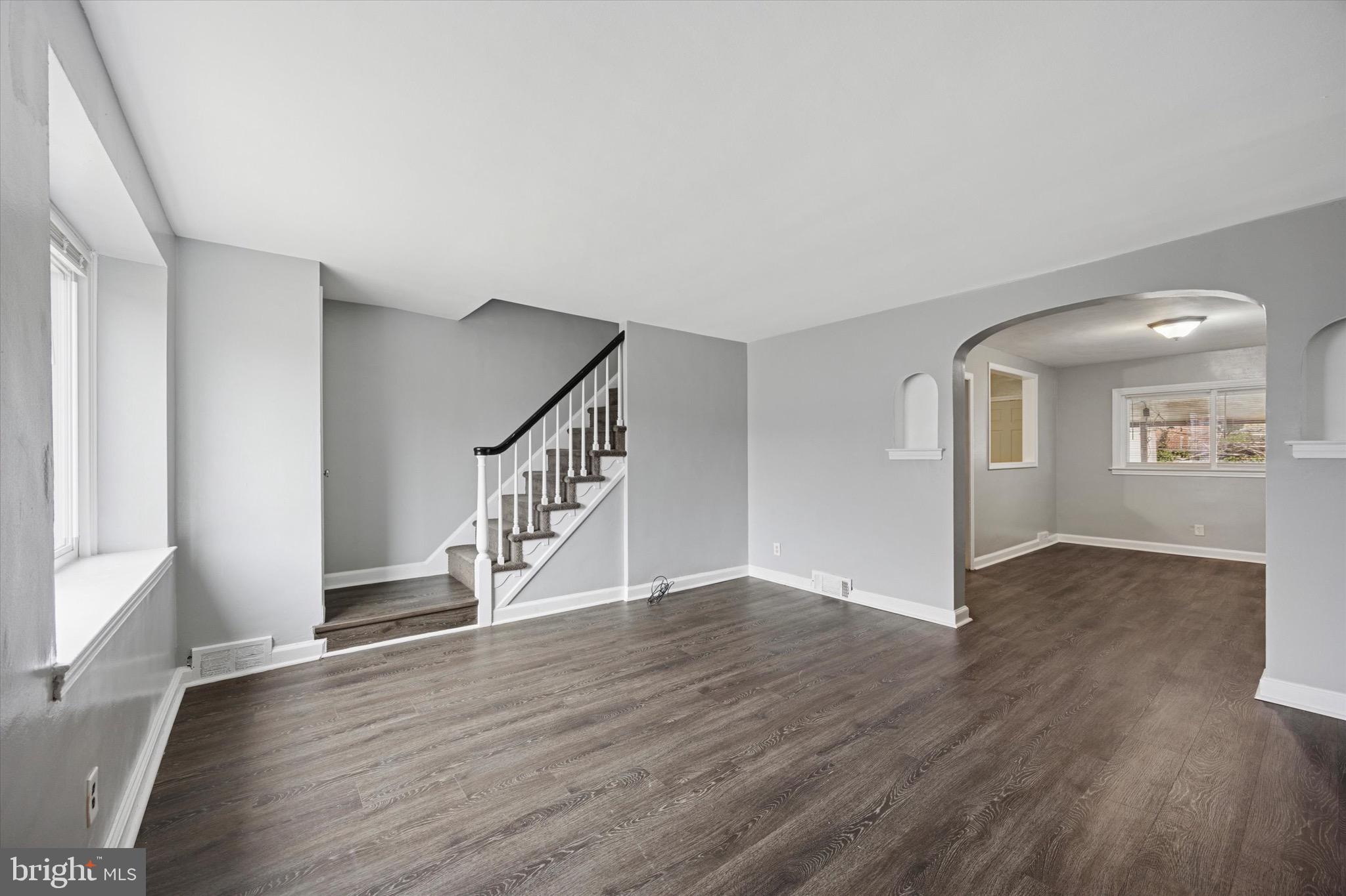 3951 Stratford Road Drexel Hill, PA 19026 - Photo 2 of 17 Living Room -
Stairs to 2nd Floor