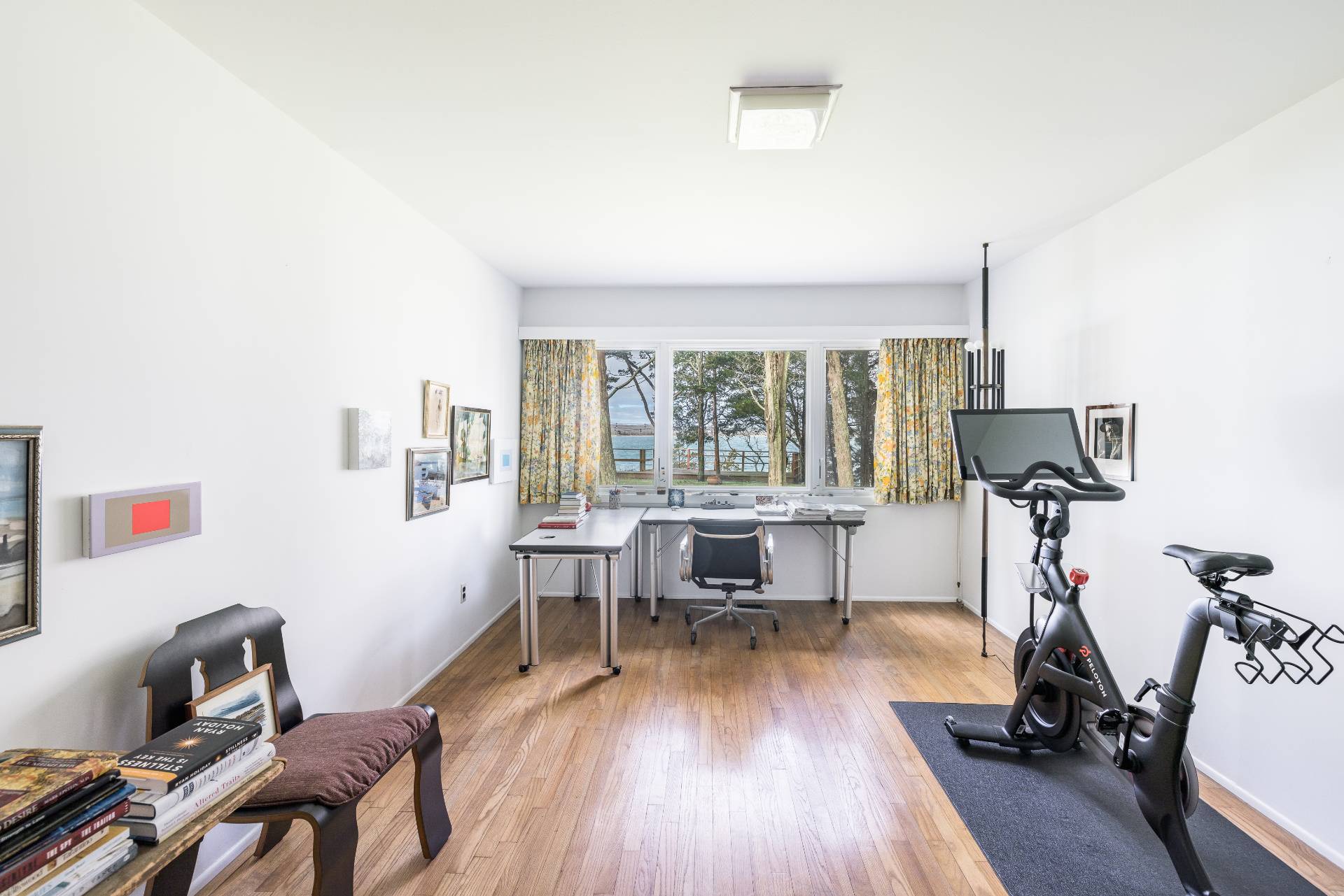 291 Three Mile Harbor Road East Hampton, NY 11937 - Photo 16 of 17 a view of a workspace with furniture and a window