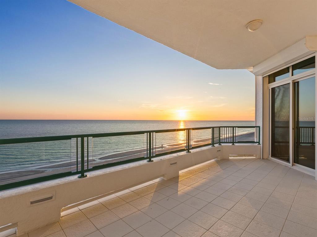 655 Longboat Club Road, Unit 16B Longboat Key, FL 34228 - Photo 44 of 50 a view of balcony with ocean view