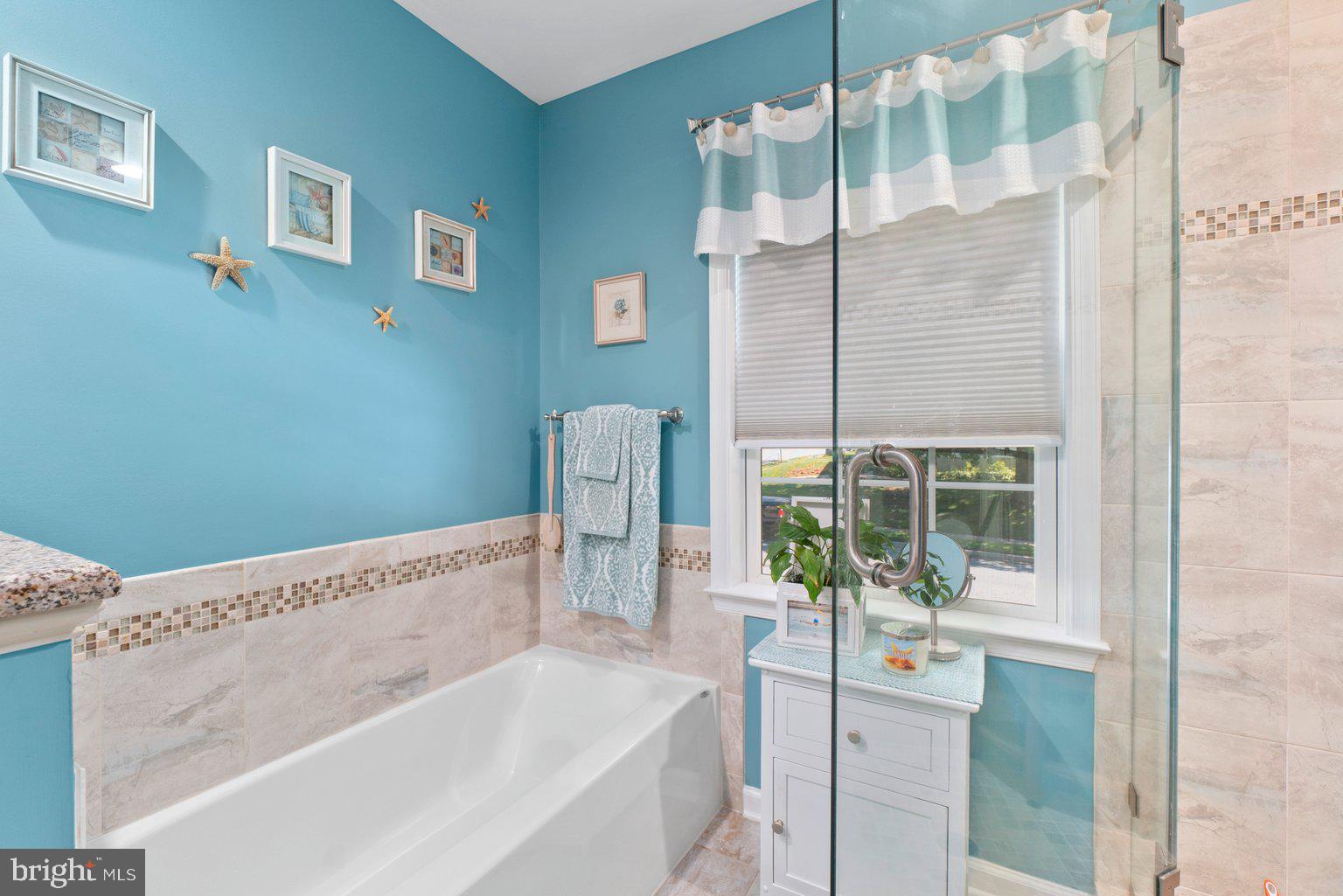 202 Stonewall Road Catonsville, MD 21228 - Photo 21 of 65 In-law full bath w/sep tub & stone shower stall