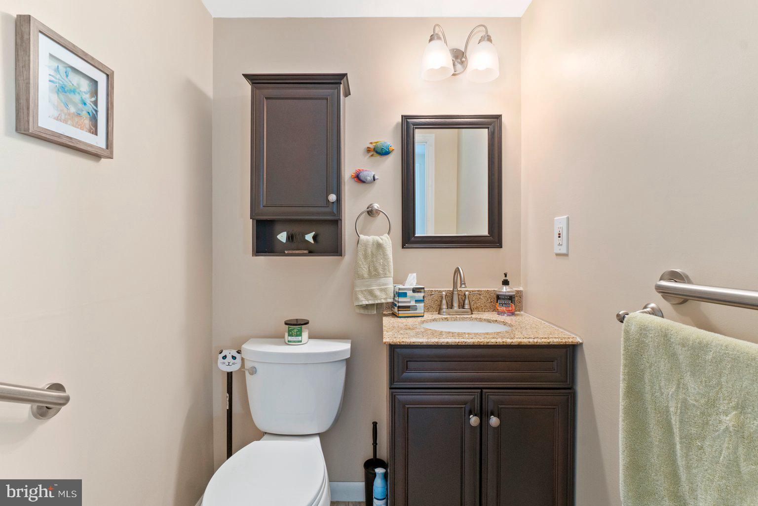 202 Stonewall Road Catonsville, MD 21228 - Photo 37 of 65 1/2 bath in 1st level Fam Room