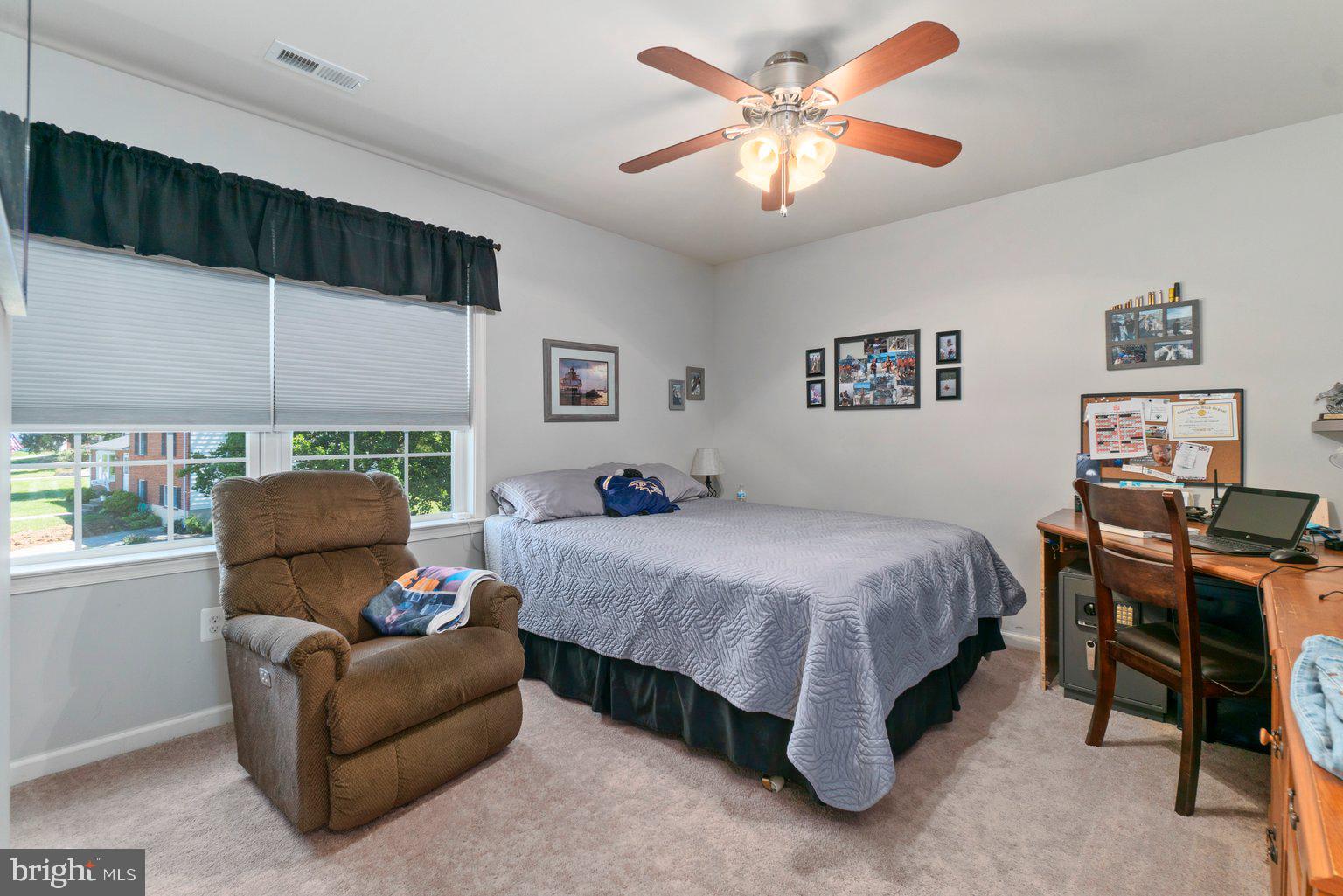 202 Stonewall Road Catonsville, MD 21228 - Photo 51 of 65 BR # 5 in main house with fan & light