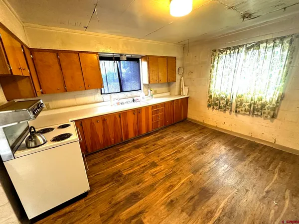 a room with utility room and window