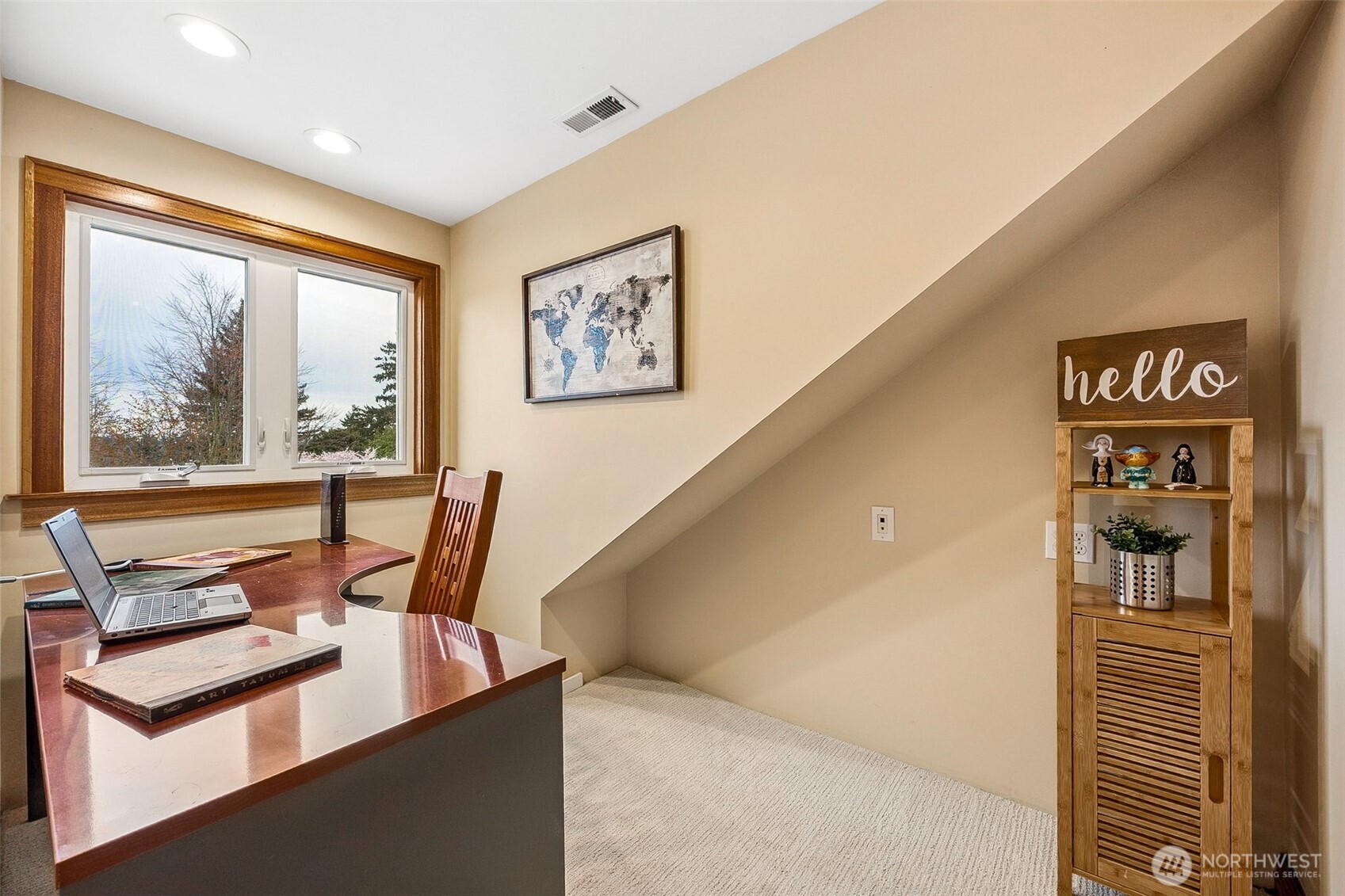 2819 Northwest 68th Street Seattle, WA 98117 - Photo 20 of 39 a living room with furniture and large window
