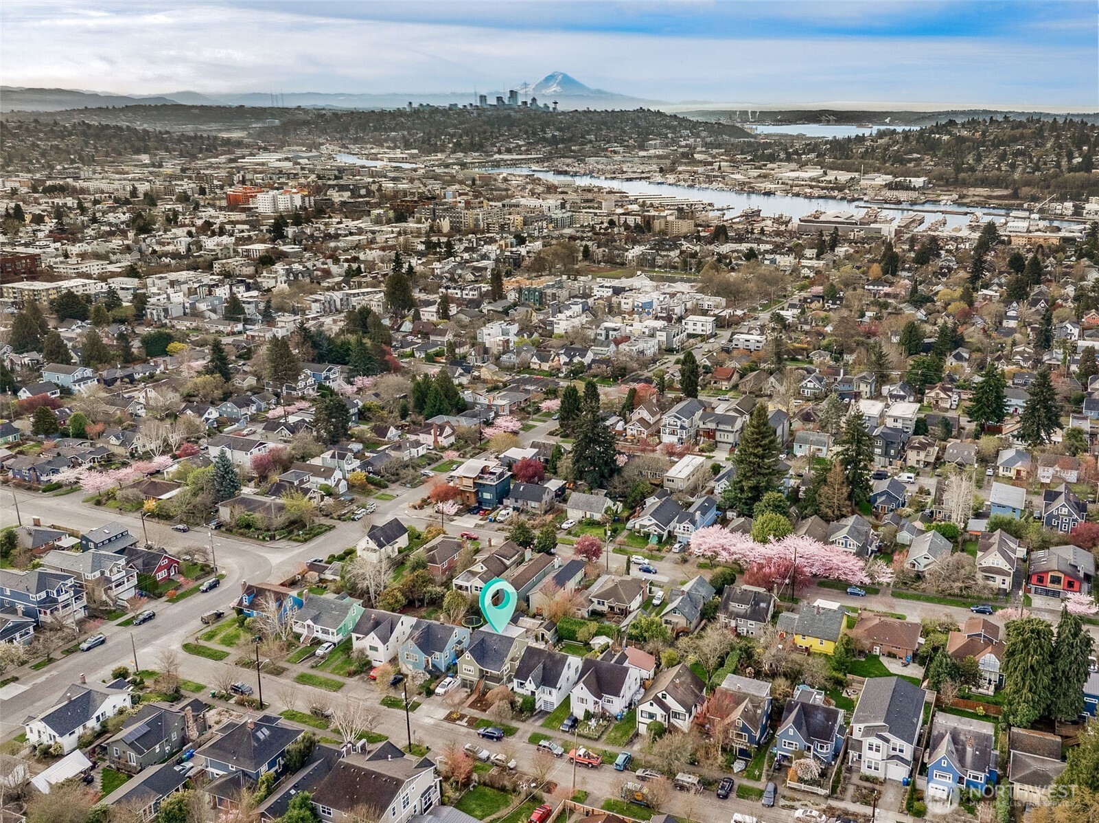 2819 Northwest 68th Street Seattle, WA 98117 - Photo 36 of 39 an aerial view of multiple house