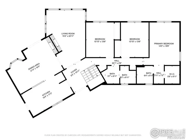 a picture of a floor plan