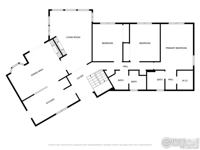 a picture of a floor plan