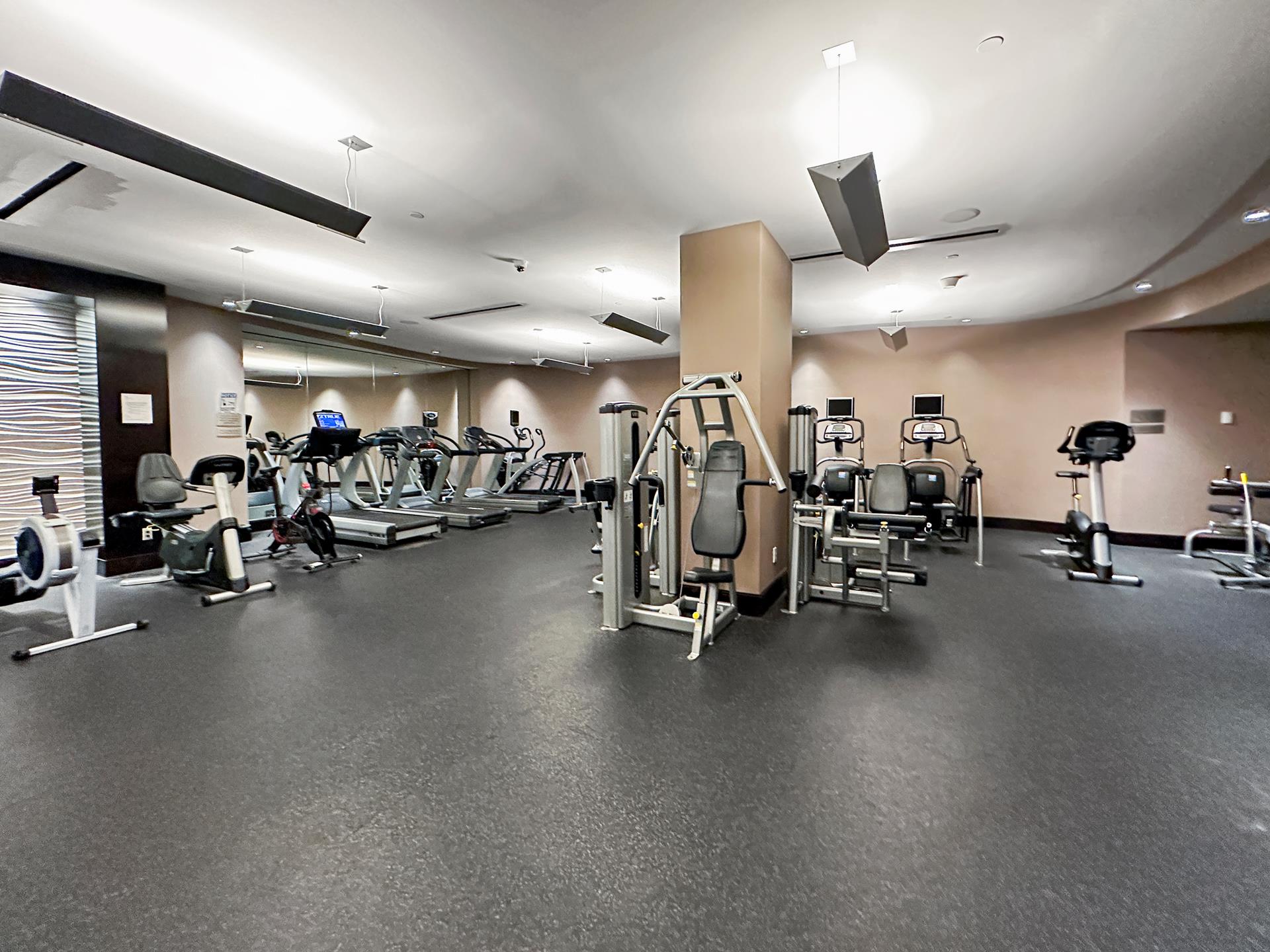 100 Riverside Boulevard, Unit 31B Manhattan, NY 10069 - Photo 10 of 17 a view of a room with gym equipment