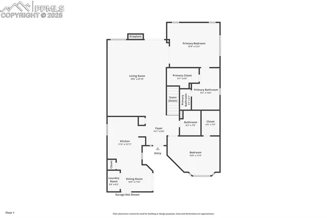 a picture of a floor plan