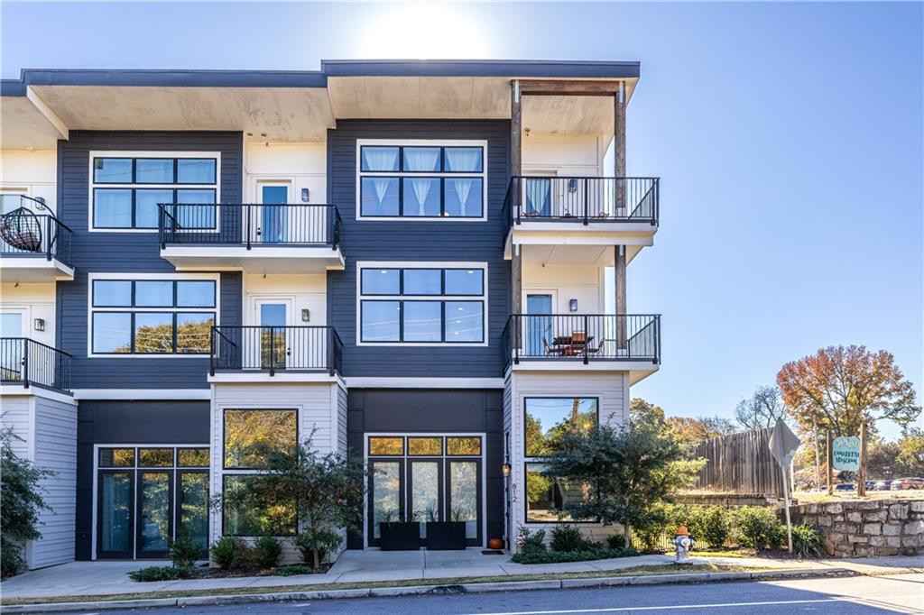 front view of a building