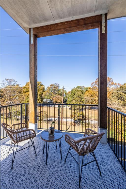 812 West College Avenue Decatur, GA 30030 - Photo 29 of 32 a view of a balcony with lake view and a couches