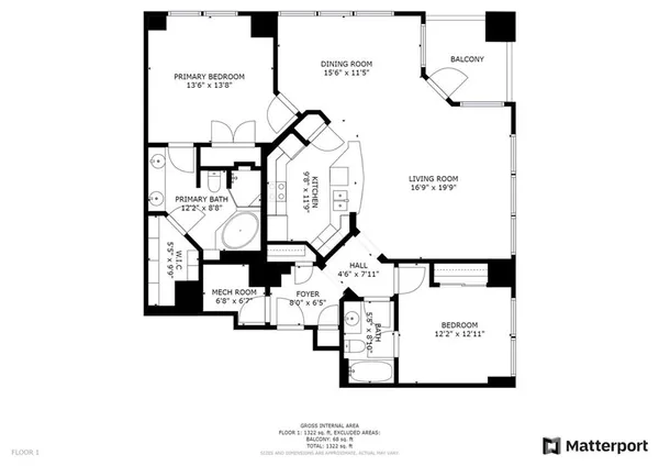 $559,000 | 2828 Peachtree Road Northwest, Unit 701, Atlanta, GA 30305