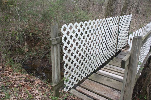 2455 Hoovers Road Duck River, TN 38454 - Photo 9 of 19 Foot bridge across small creek on the back of the property.