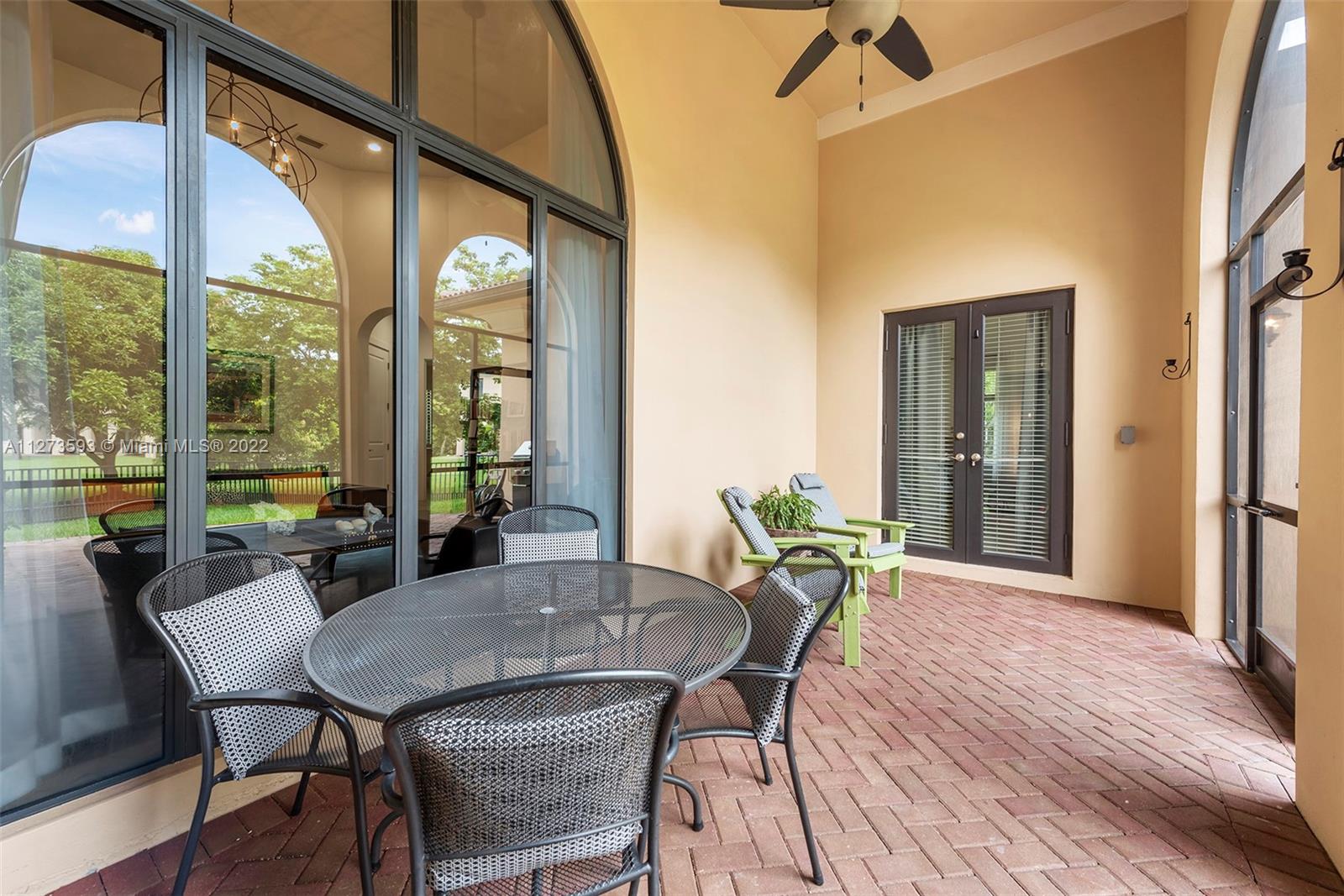 11411 Smathers Circle Pinecrest, FL 33156 - Photo 23 of 44 a view of a dining room with furniture window and outside view