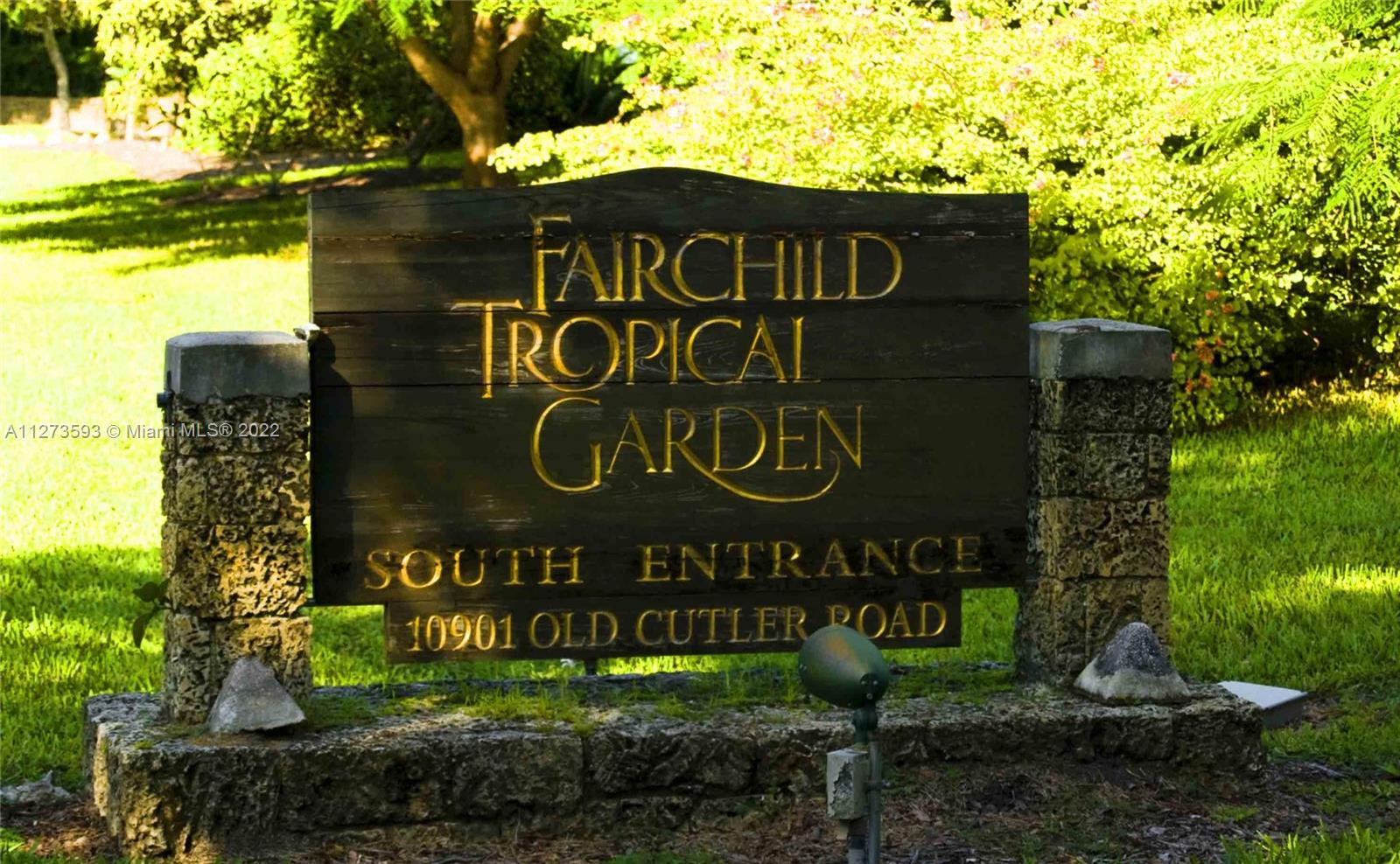 11411 Smathers Circle Pinecrest, FL 33156 - Photo 44 of 44 a front of a sign that is on the side of the tree