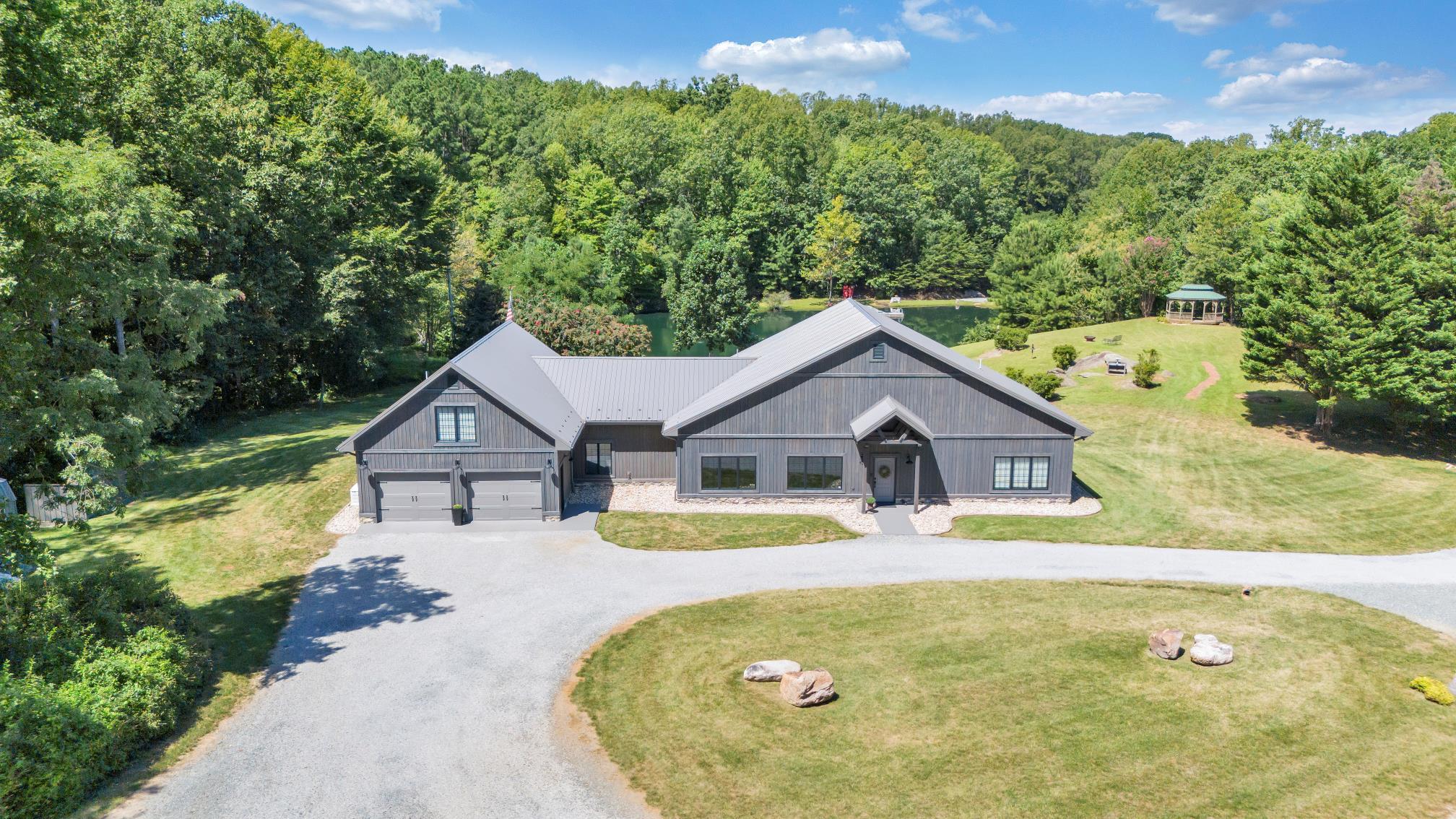 4344 Smith Mountain Road Penhook, VA 24137 - Photo 2 of 100 Private retreat by Smith Mtn Lake