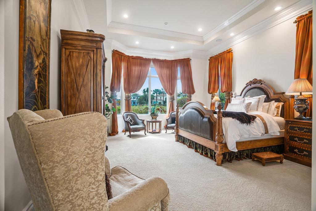 17542 Grand Este Way Boca Raton, FL 33496 - Photo 29 of 45 a bed room with a bed and a large window