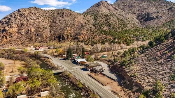 a view of a mountain from a balcony