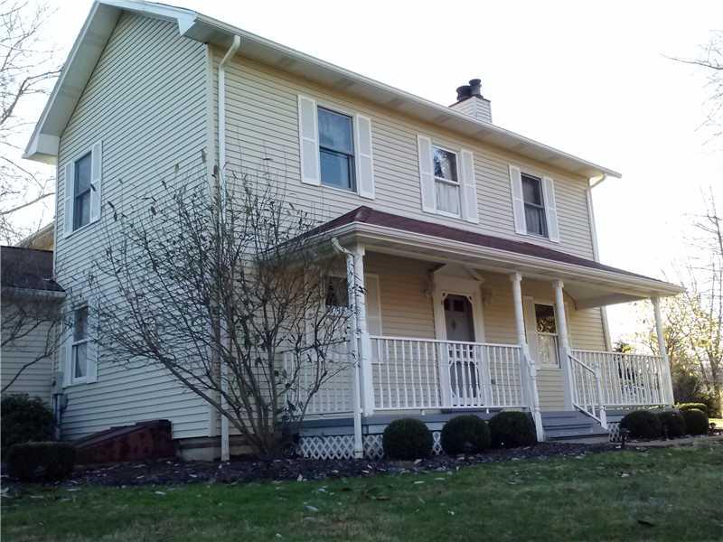 190 Love Road Valencia, PA 16059 - Photo 2 of 24 Exterior Front. IMAGINE LIVING IN DAYS GONE BY IN THIS BEAUTIFUL FARM HOUSE SITUATED ON 10+ FLAT ACRES WITH BEAUTIFUL OPEN FIELDS AS WELL AS PRIVATE WOODS WITH WALKING PATHS.