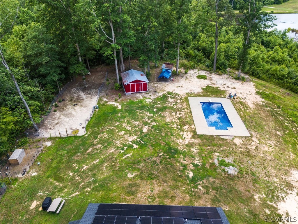 6621 Cox Road Wilsons, VA 23894 - Photo 42 of 44 a view of backyard with seating space