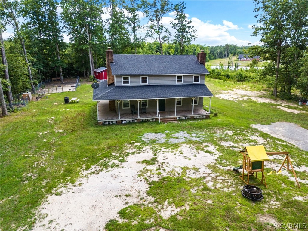 6621 Cox Road Wilsons, VA 23894 - Photo 44 of 44 a view of a house with a yard