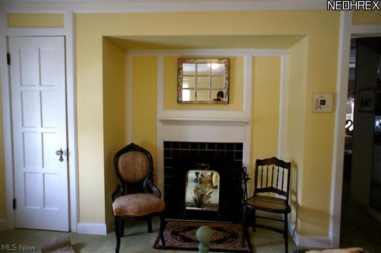 2960 Brighton Road Cleveland, OH 44120 - Photo 16 of 24 Spacious Master Bedroom including the cozy Fireplace nook.