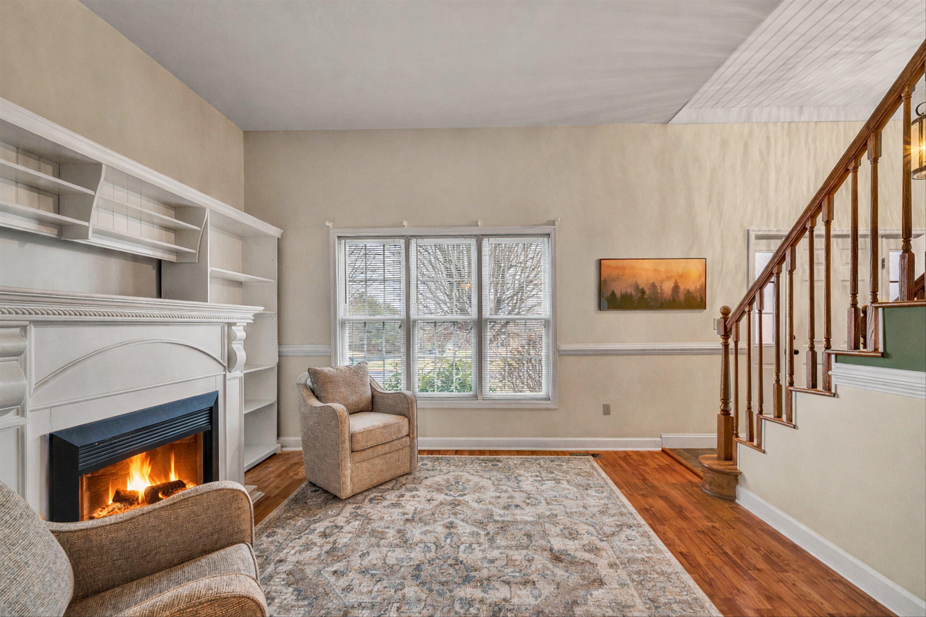 116 Dustys Road Covington, VA 24426 - Photo 15 of 96 a living room with furniture and a fireplace