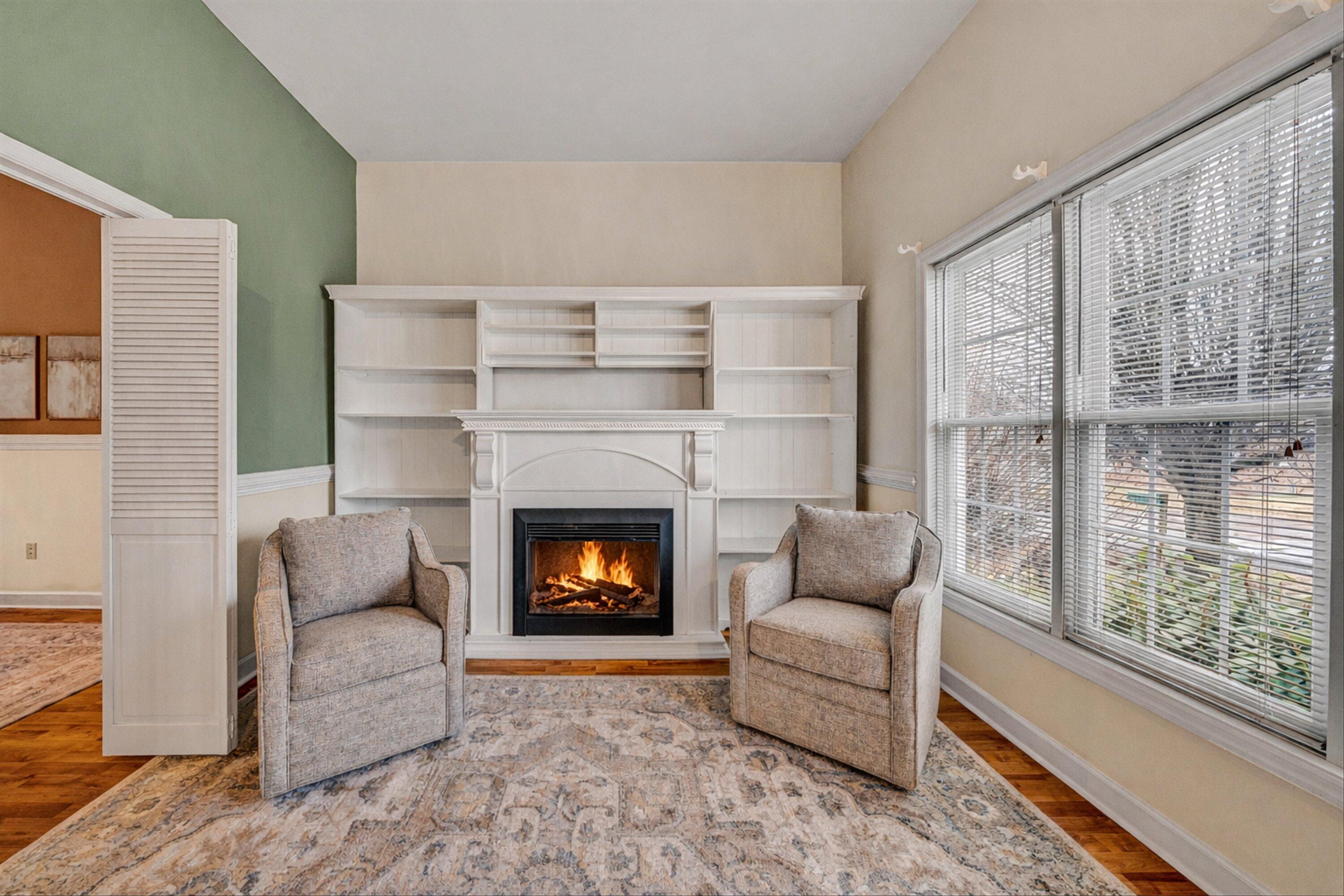 116 Dustys Road Covington, VA 24426 - Photo 16 of 96 a living room with furniture and a fireplace