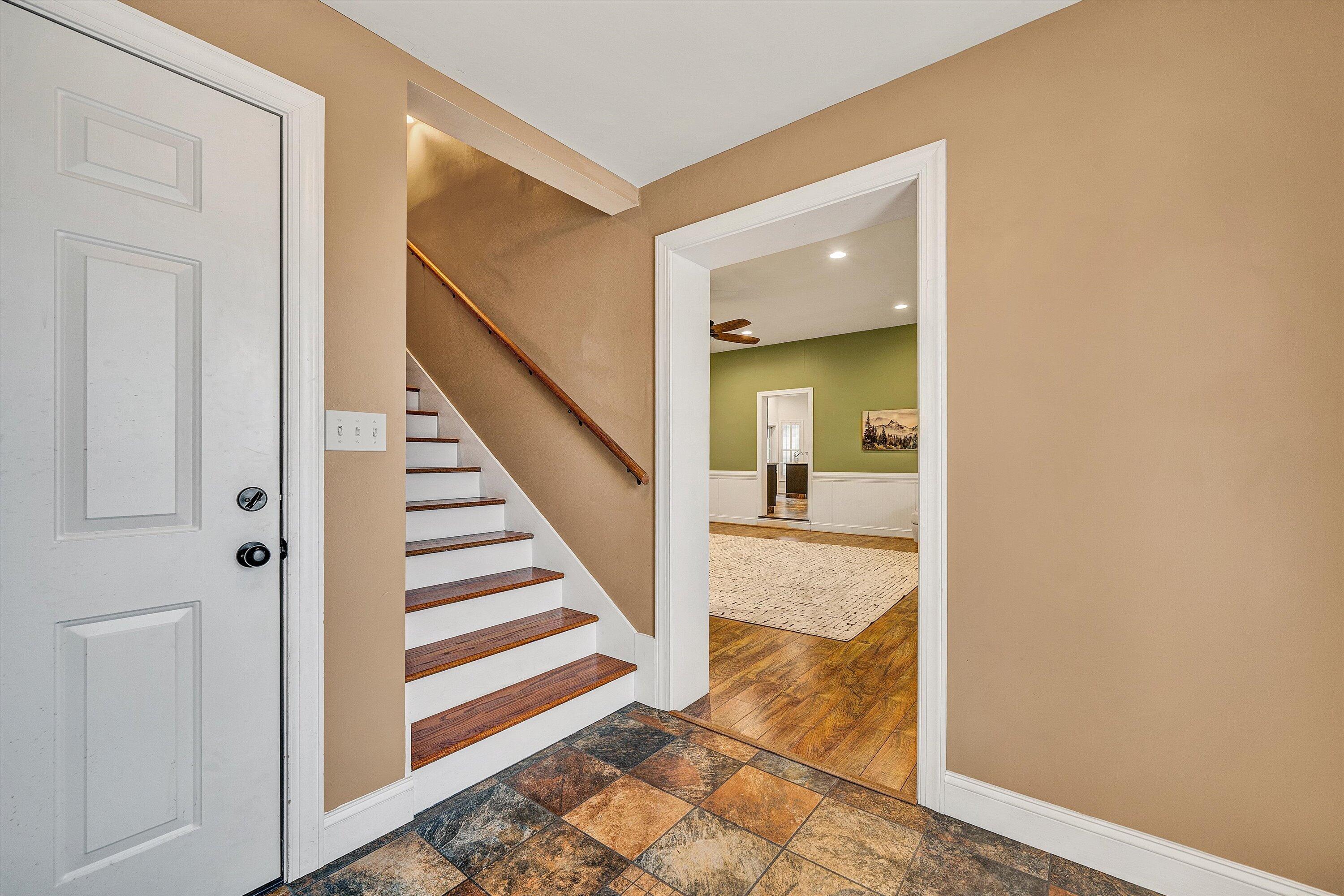 116 Dustys Road Covington, VA 24426 - Photo 35 of 96 a view of a hallway with wooden floor and entryway