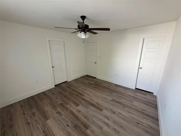 wooden floor in an empty room