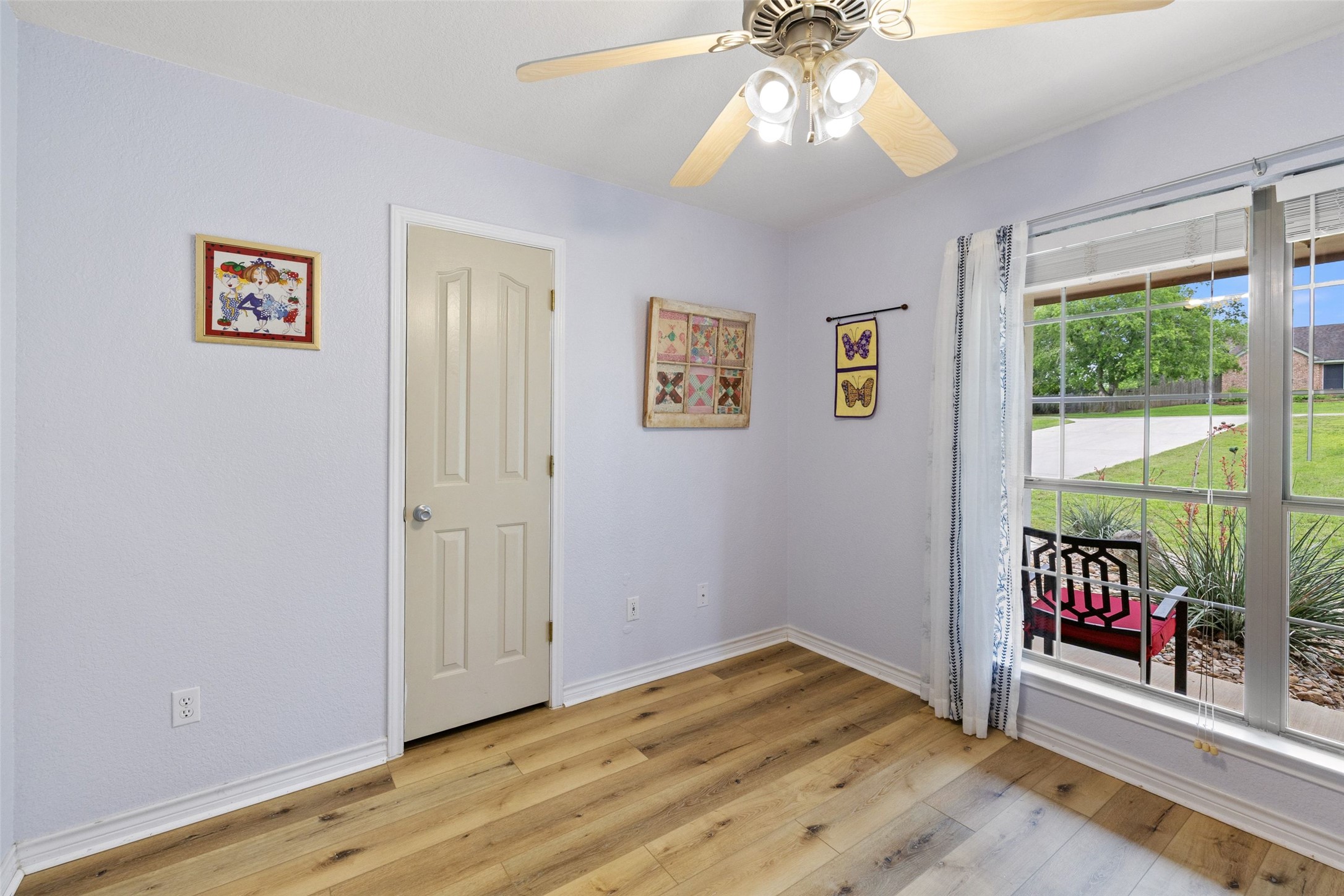 135 Barton Road San Marcos, TX 78666 - Photo 13 of 29 Amazing natural lit bedroom looking out to the front of the house