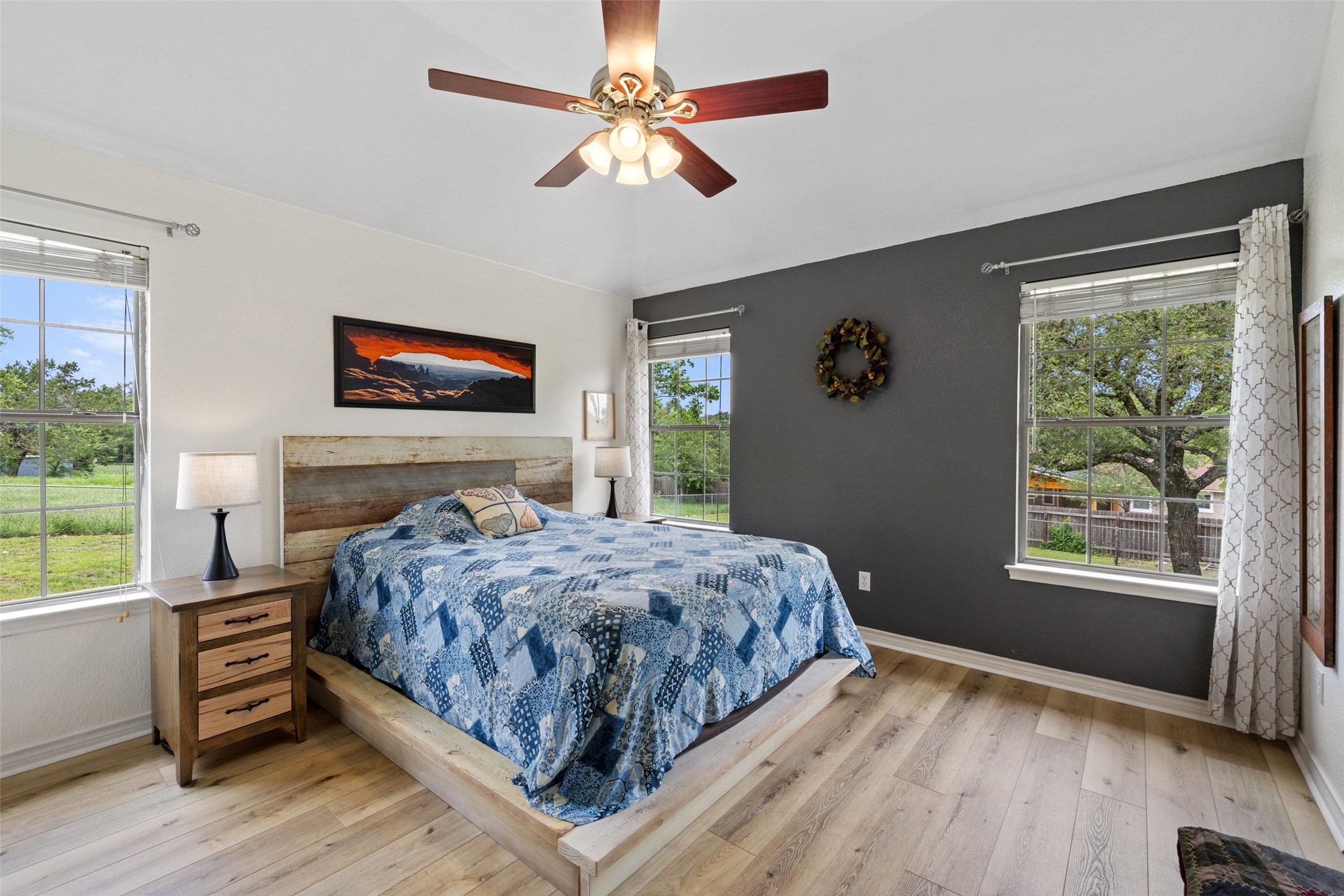 135 Barton Road San Marcos, TX 78666 - Photo 6 of 29 Cozy spacious primary bedroom