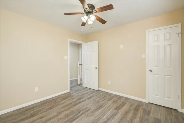 wooden floor in an empty room