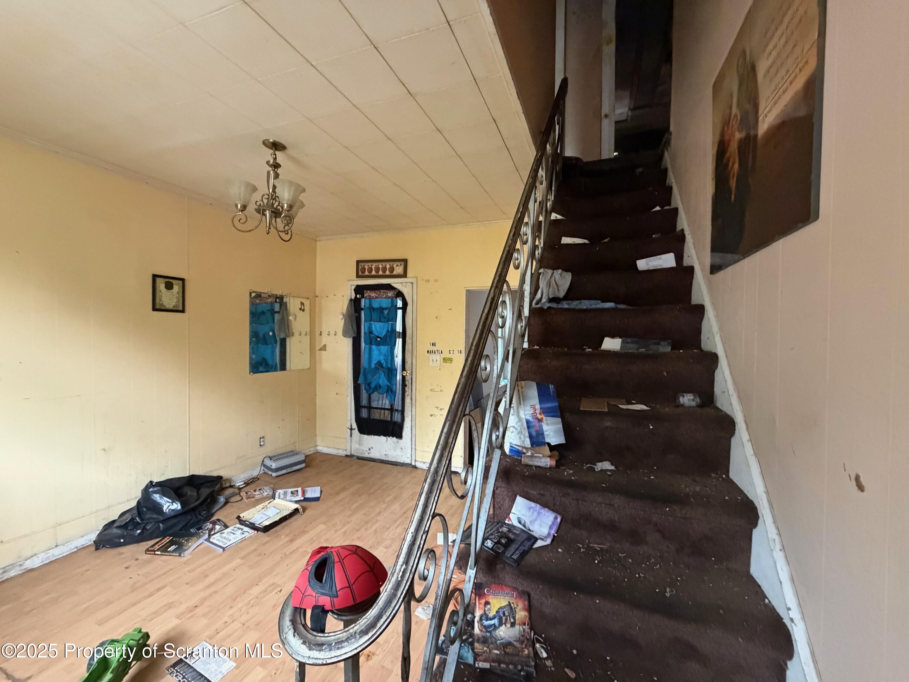 60 Mill Street Pittston, PA 18640 - Photo 29 of 33 a view of entryway and workspace