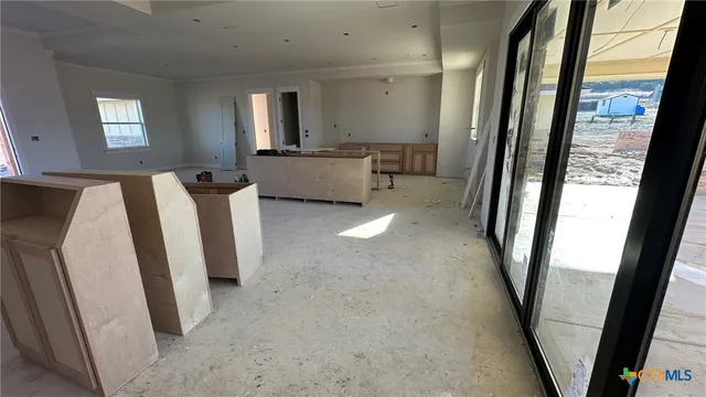 a view of living room and front door