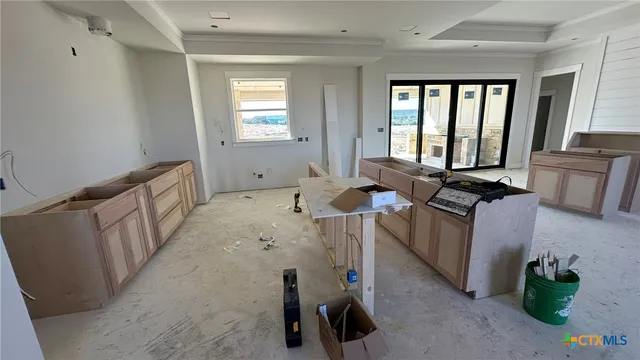 a room with furniture and a window