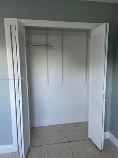 a view of closet area