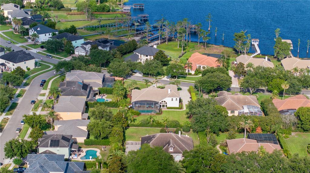 2002 Water Key Drive Windermere, FL 34786 - Photo 53 of 60 an aerial view of multiple house