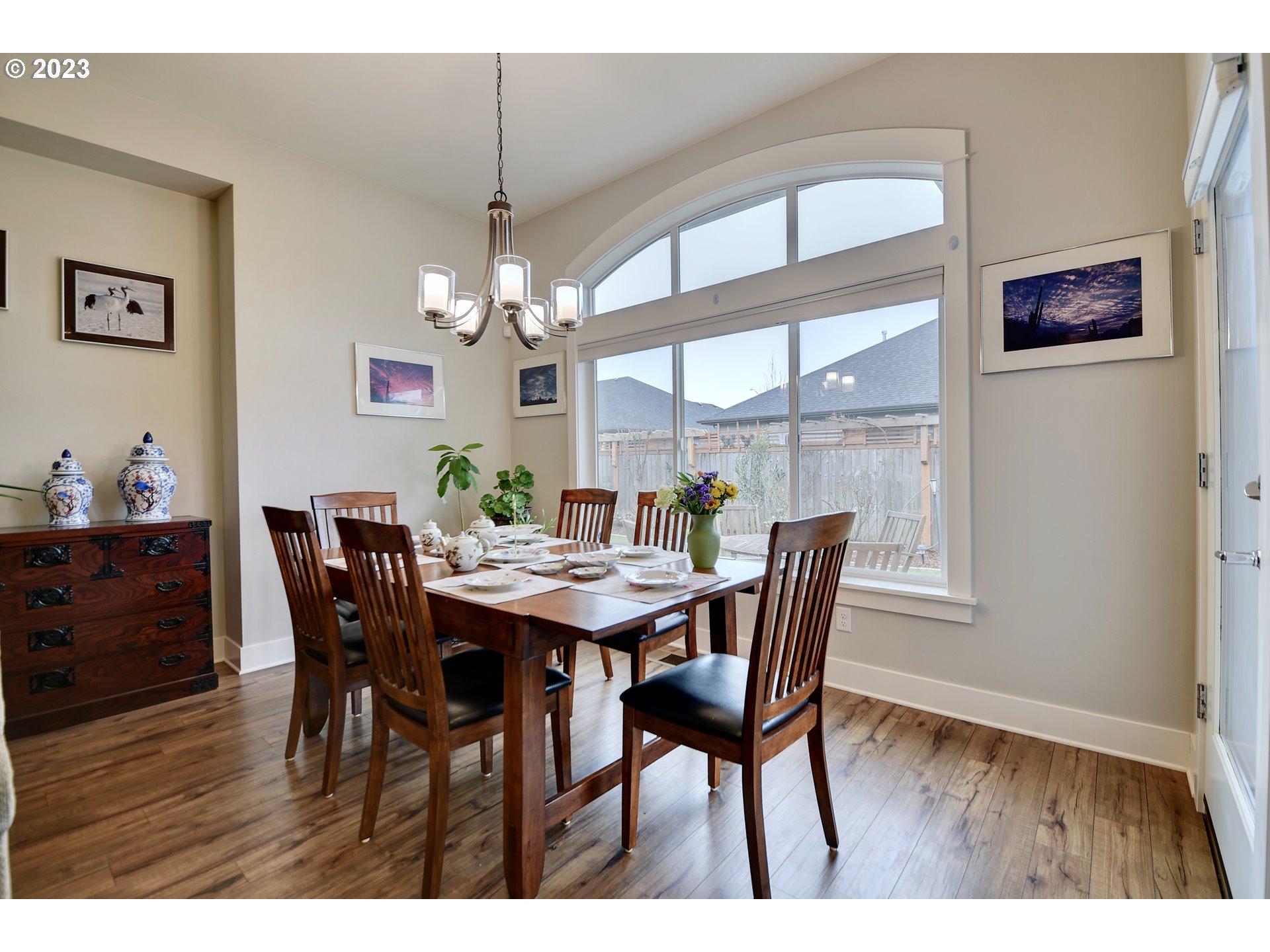 851 Hamilton Street Springfield, OR 97477 - Photo 8 of 31 a view of a dining room with furniture window and wooden floor