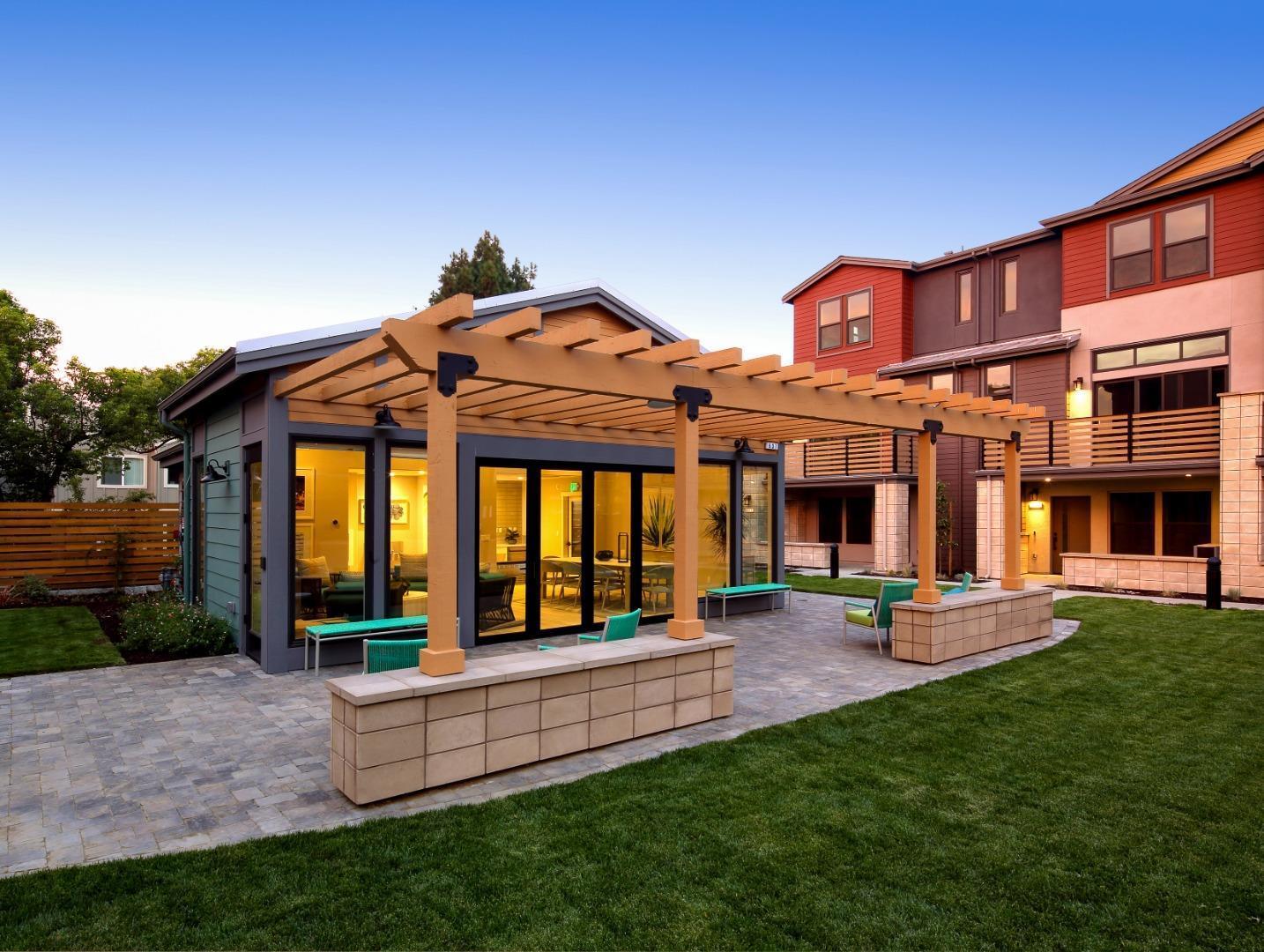 653 Agave Terrace Sunnyvale, CA 94086 - Photo 44 of 44 a front view of a house with porch and garden