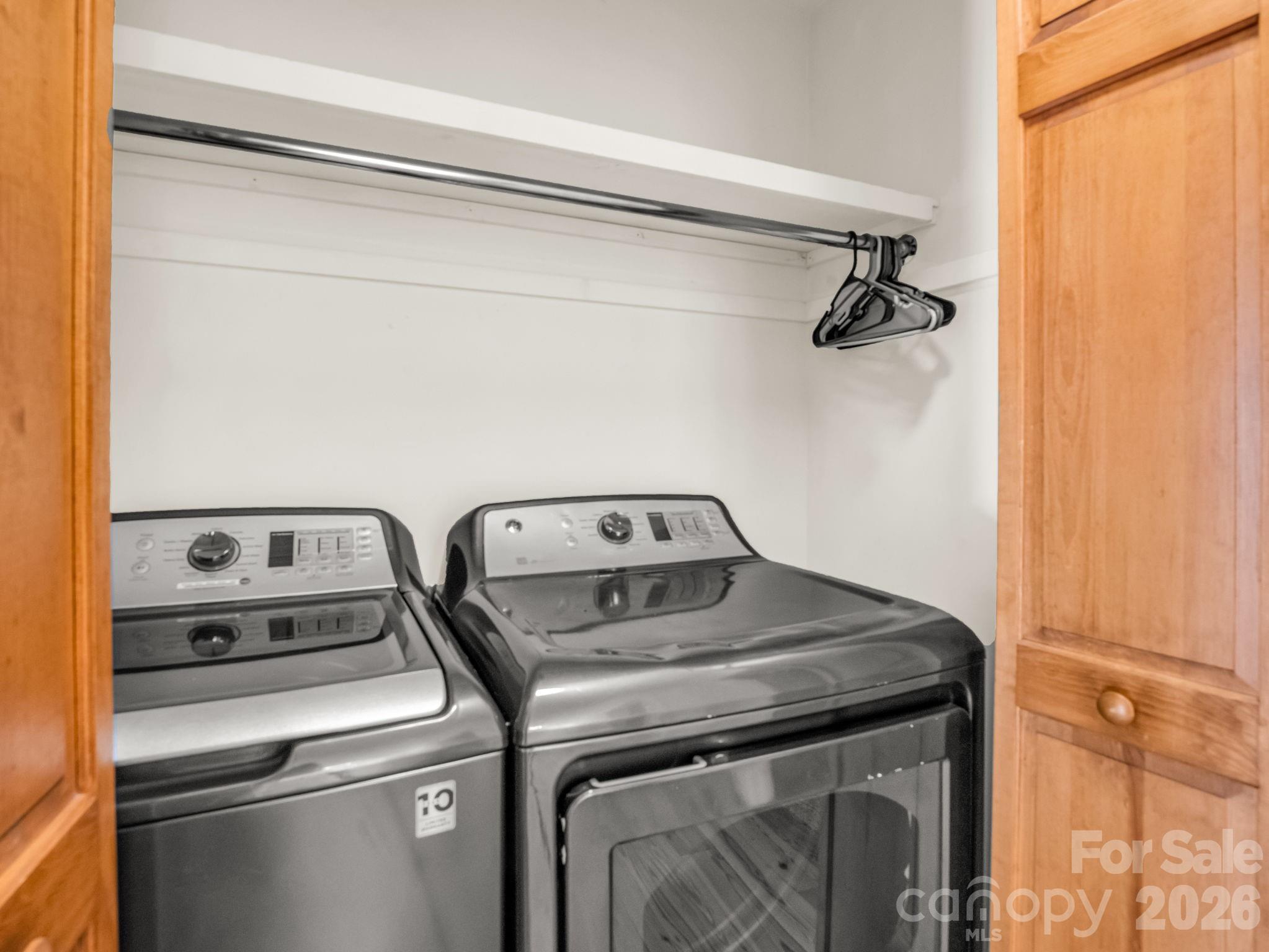 3205 Collinsville Road Columbus, NC 28722 - Photo 18 of 48 a view of washer and dryer