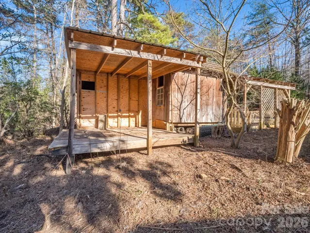 a view of outdoor space and deck