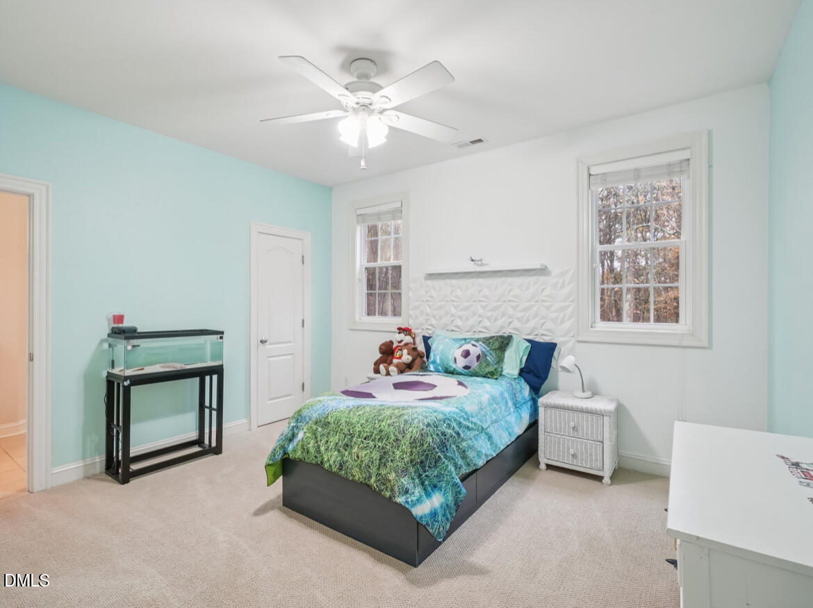 4315 Russling Leaf Lane Raleigh, NC 27613 - Photo 15 of 26 2nd floor Bedroom