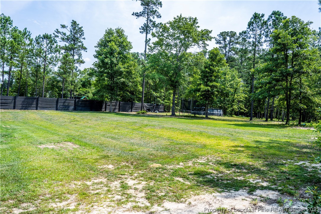 96 Eaker Drive Cameron, NC 28326 - Photo 35 of 41 a view of a big yard with a trees in the background