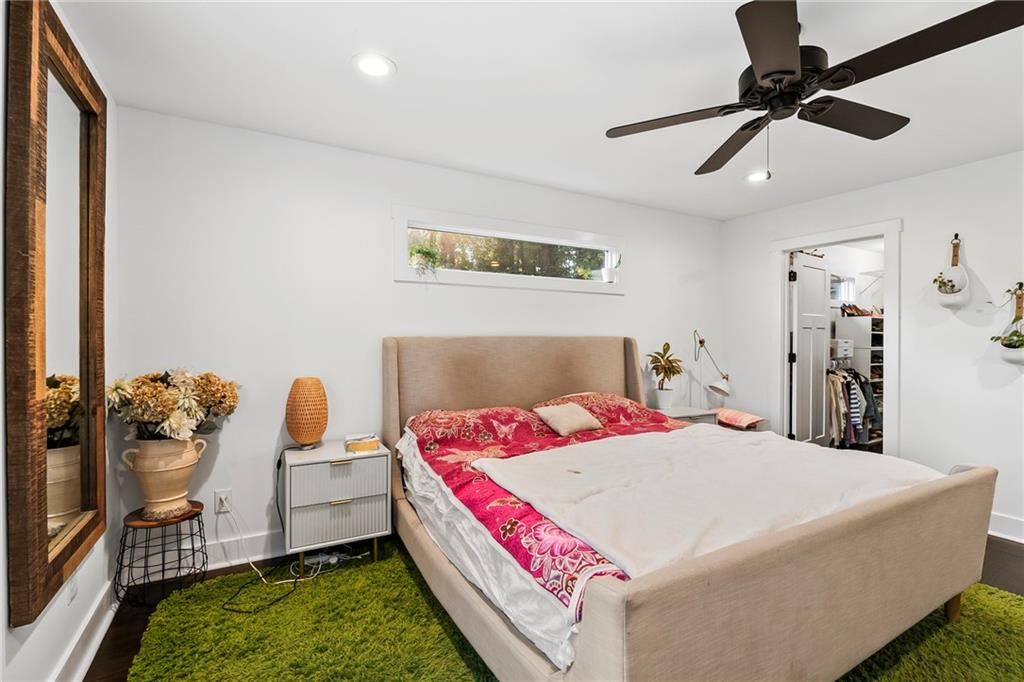 1771 Derry Avenue Southwest Atlanta, GA 30310 - Photo 24 of 45 a bed room with a bed and a chair