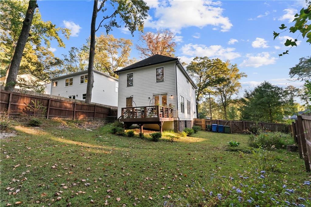 1771 Derry Avenue Southwest Atlanta, GA 30310 - Photo 37 of 45 a view of a house with backyard