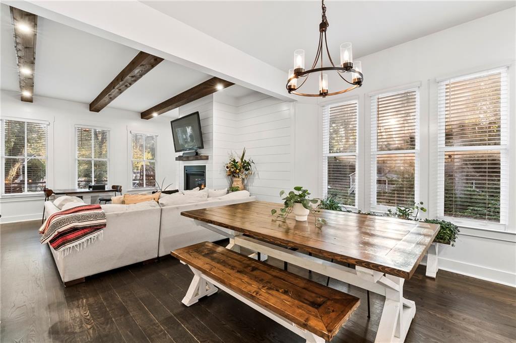 1771 Derry Avenue Southwest Atlanta, GA 30310 - Photo 4 of 45 a living room with furniture flat screen tv and window