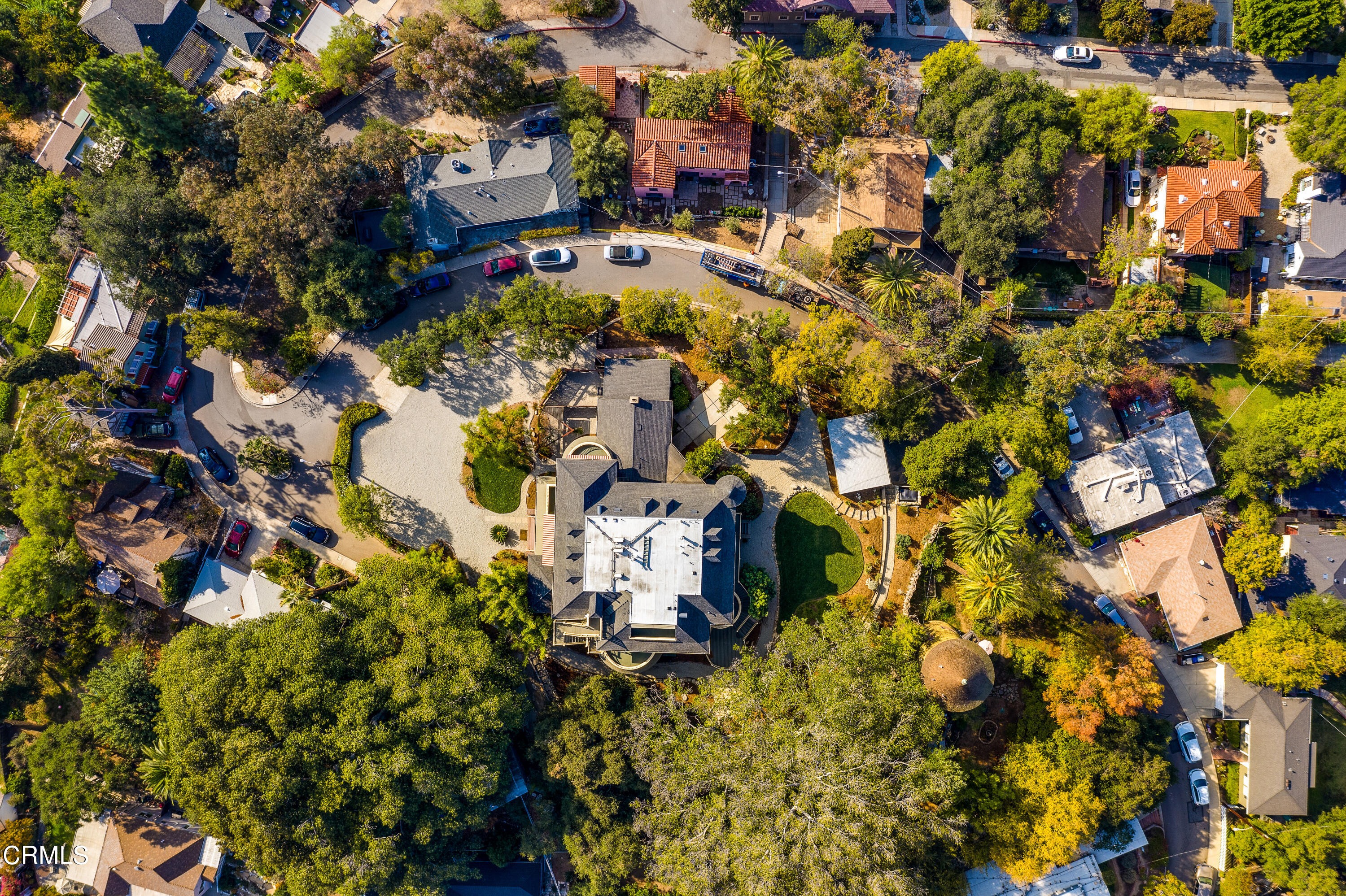 80 Grace Terrace, Unit 1 Pasadena, CA 91105 - Photo 9 of 10 a aerial view of a residential houses with yard